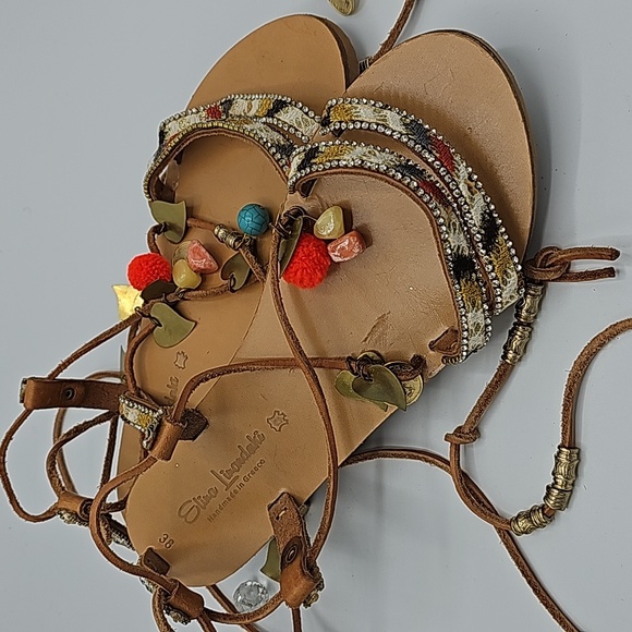 Elina Linardaki Sandals - Picture 1 of 6